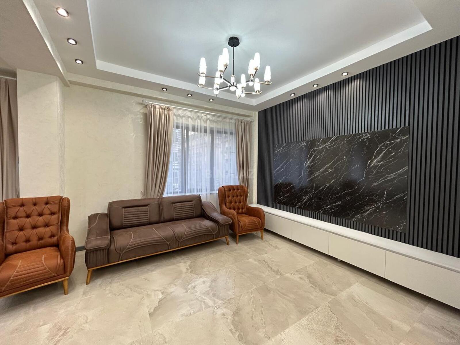 3 otaqlı yeni tikili - Şah İsmayıl Xətai m. - 90 m² (5)