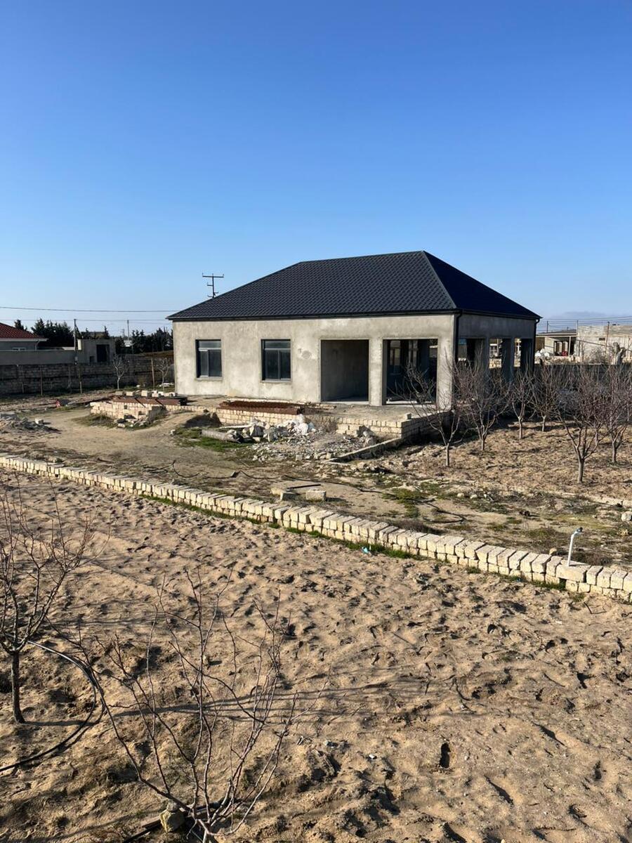 4 otaqlı həyət evi/bağ evi - Türkan q. - 161 m² (1)