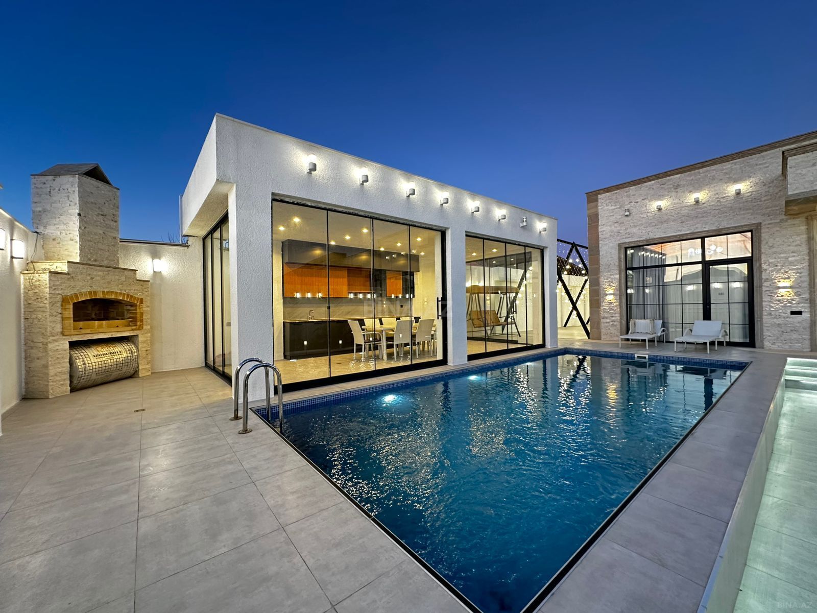4 otaqlı həyət evi/bağ evi - Mərdəkan q. - 160 m² (3)