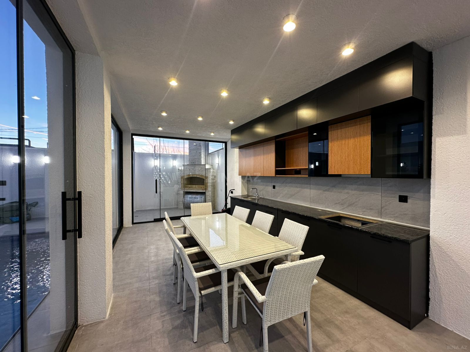 4 otaqlı həyət evi/bağ evi - Mərdəkan q. - 160 m² (6)
