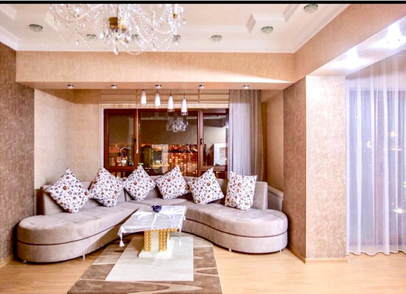 4 otaqlı yeni tikili - Şah İsmayıl Xətai m. - 181 m² (3)