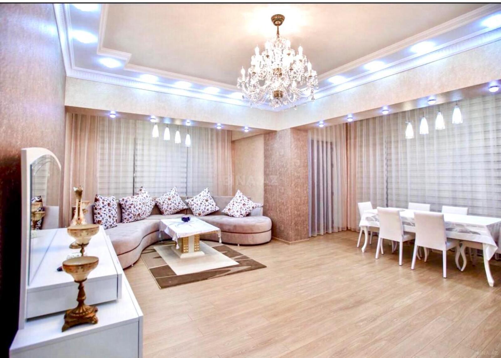 4 otaqlı yeni tikili - Şah İsmayıl Xətai m. - 181 m² (2)