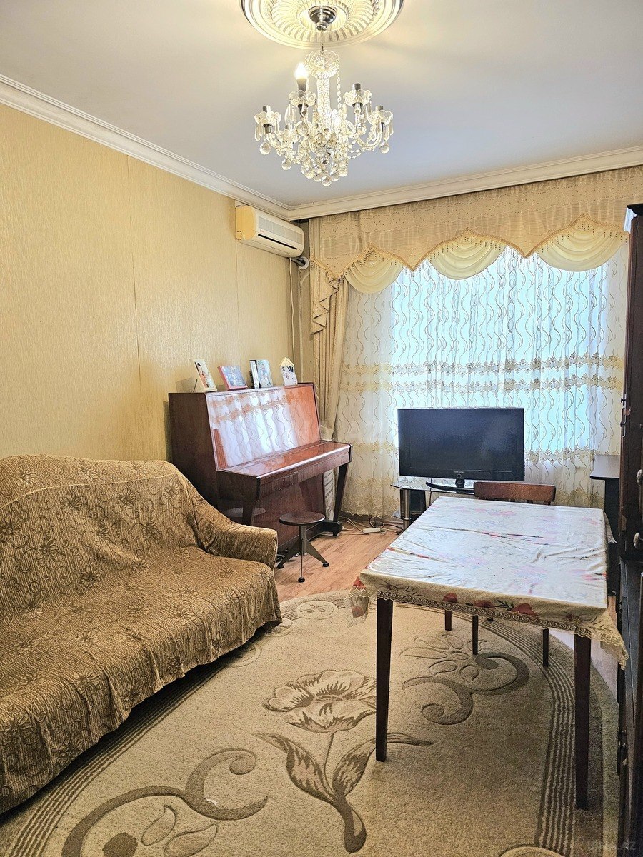 2 otaqlı köhnə tikili - Yeni Günəşli q. - 60 m² (2)