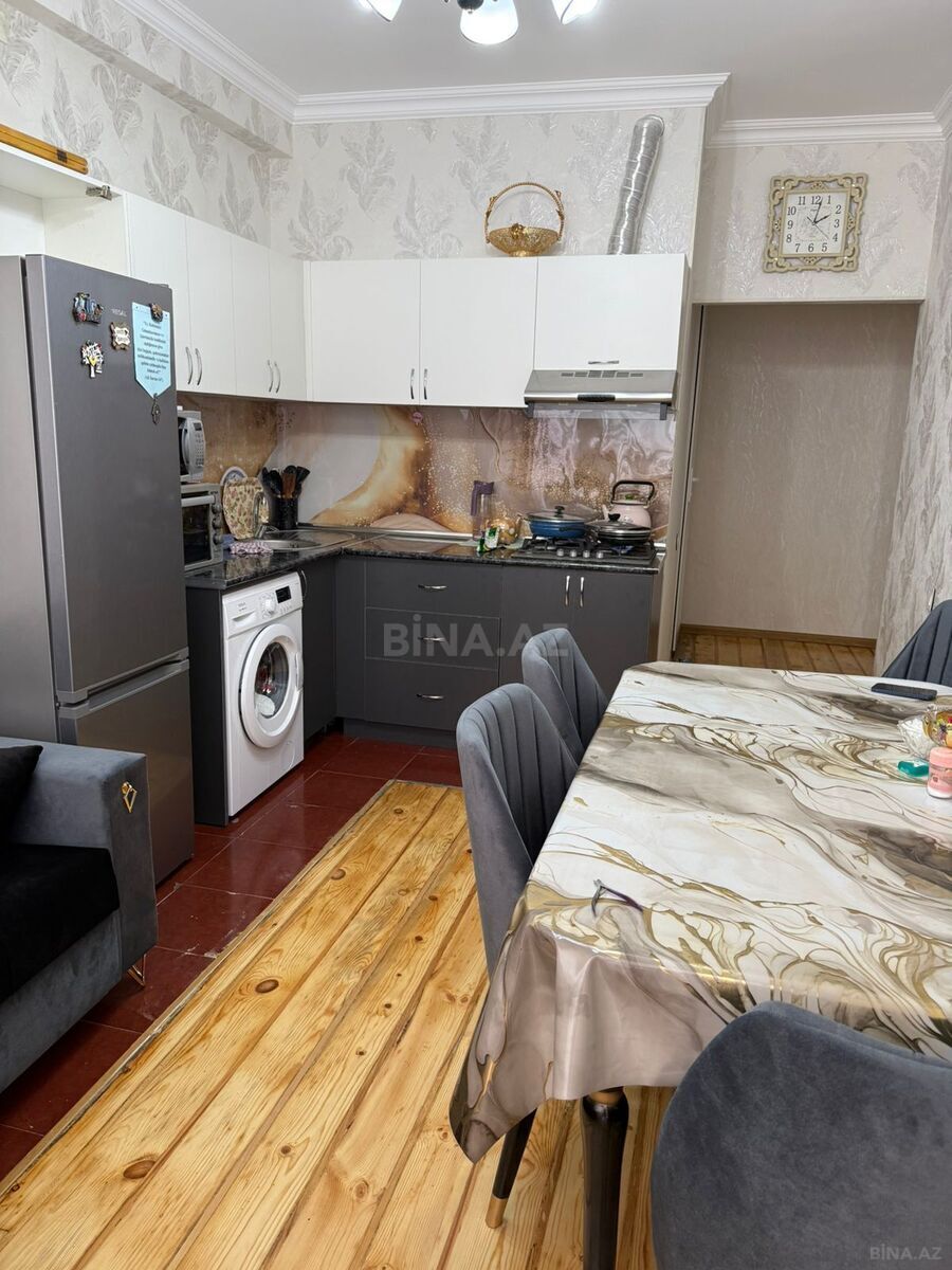 3 otaqlı yeni tikili - İnşaatçılar m. - 70 m² (8)