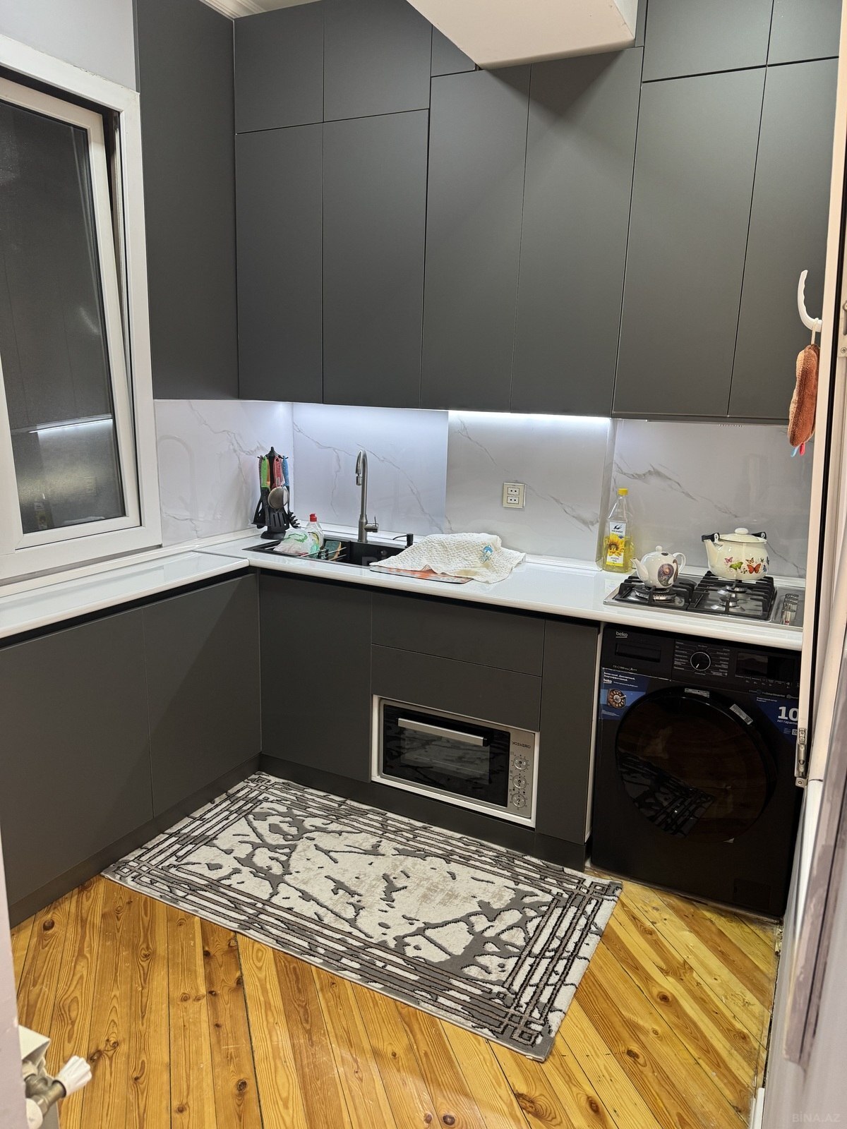 3 otaqlı yeni tikili - Əhmədli q. - 60 m² (1)