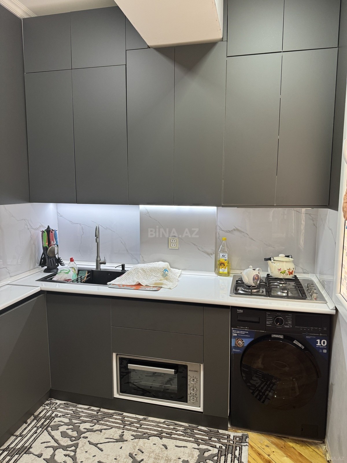 3 otaqlı yeni tikili - Əhmədli q. - 60 m² (3)