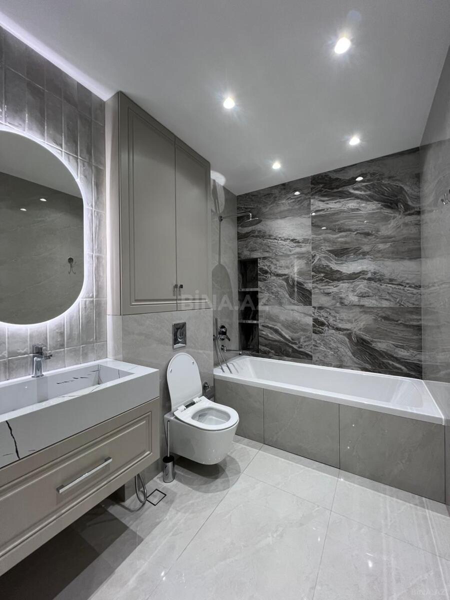 4 otaqlı yeni tikili - Elmlər Akademiyası m. - 175 m² (19)