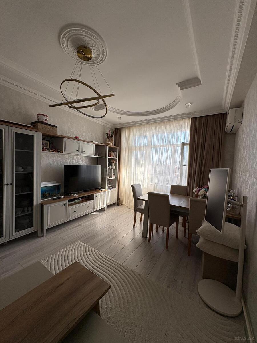 2 otaqlı yeni tikili - Həzi Aslanov m. - 55 m² (1)