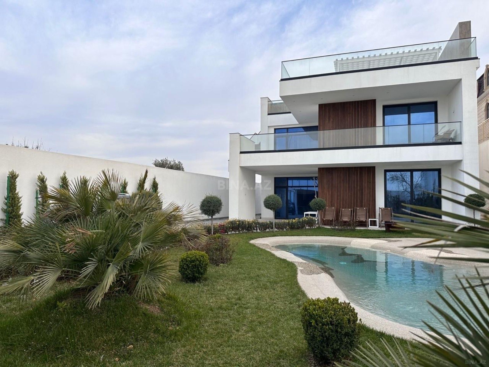 5 otaqlı həyət evi/bağ evi - Bilgəh q. - 360 m² (7)