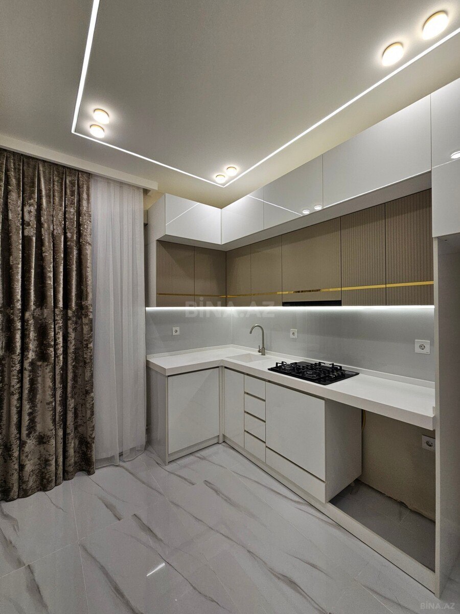 2 otaqlı yeni tikili - Şah İsmayıl Xətai m. - 70 m² (8)
