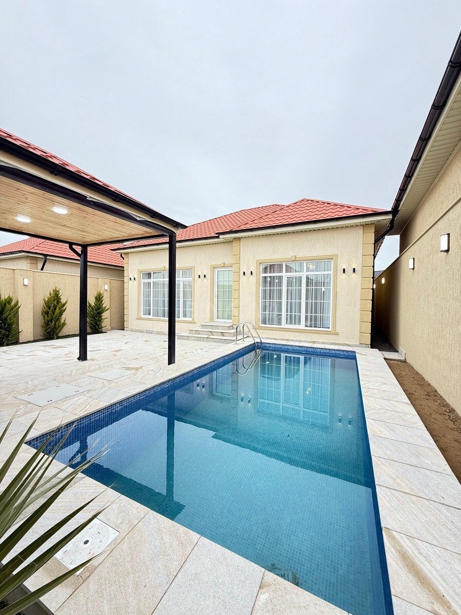 4 otaqlı həyət evi/bağ evi - Şüvəlan q. - 150 m² (2)