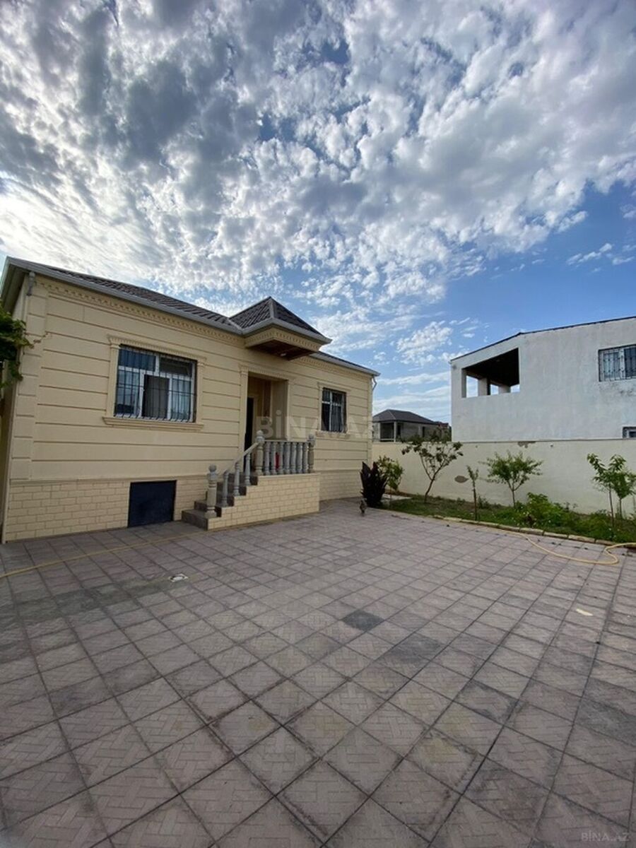 3 otaqlı həyət evi/bağ evi - Novxanı q. - 100 m² (1)