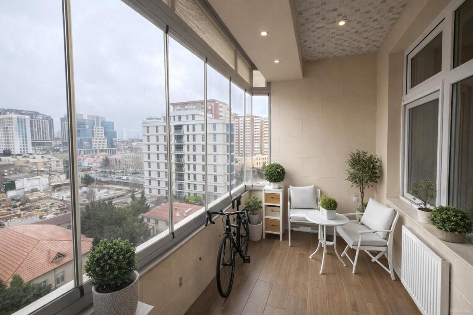 4 otaqlı yeni tikili - Şah İsmayıl Xətai m. - 186 m² (15)