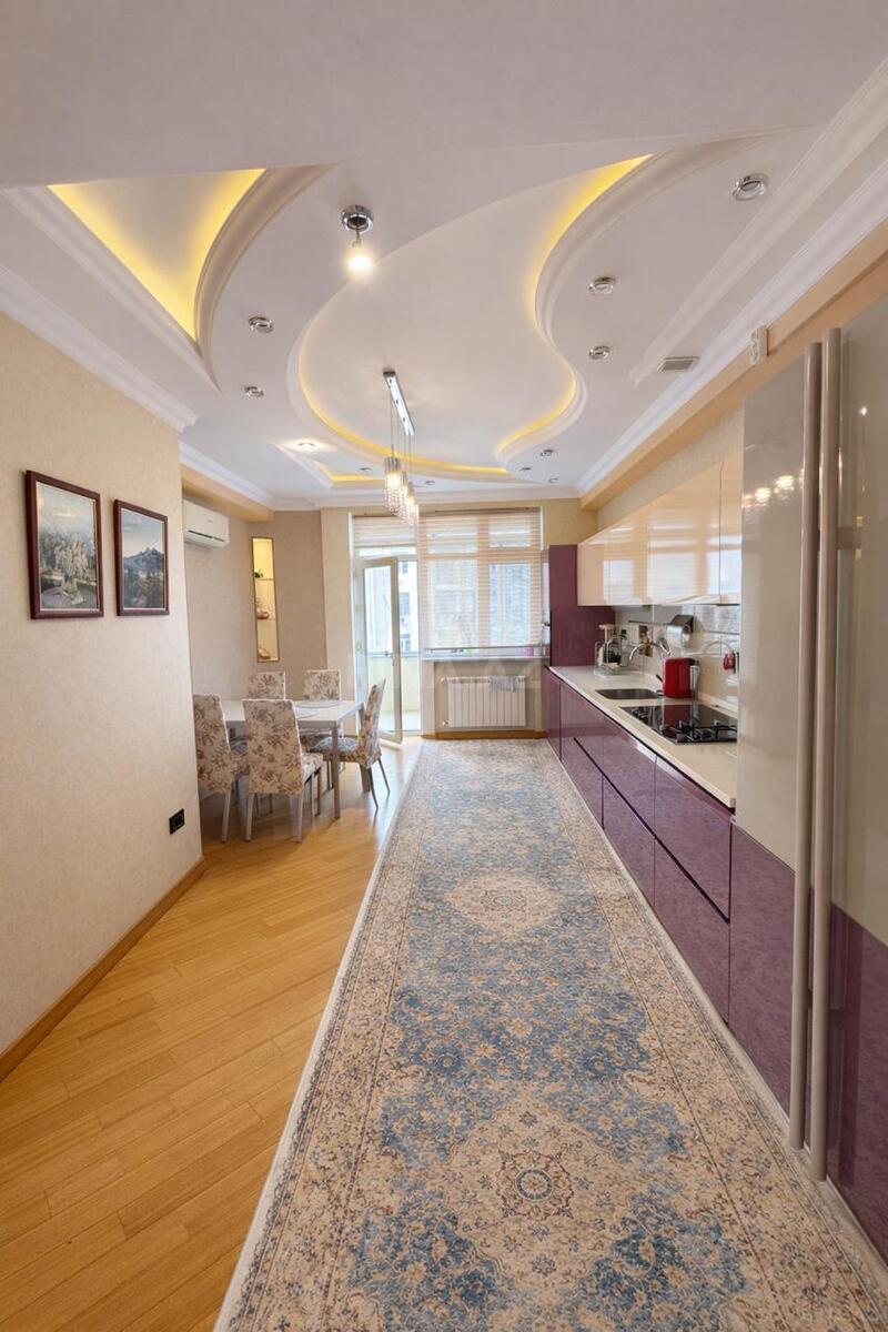 4 otaqlı yeni tikili - Şah İsmayıl Xətai m. - 186 m² (12)