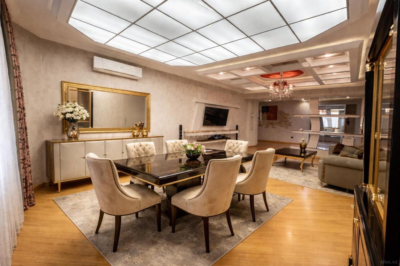 4 otaqlı yeni tikili - Şah İsmayıl Xətai m. - 186 m² (2)