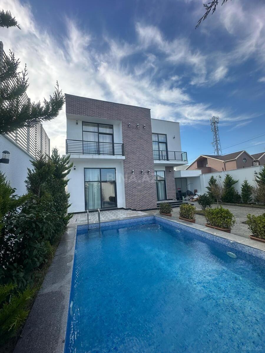 4 otaqlı həyət evi/bağ evi - Mərdəkan q. - 300 m² (1)