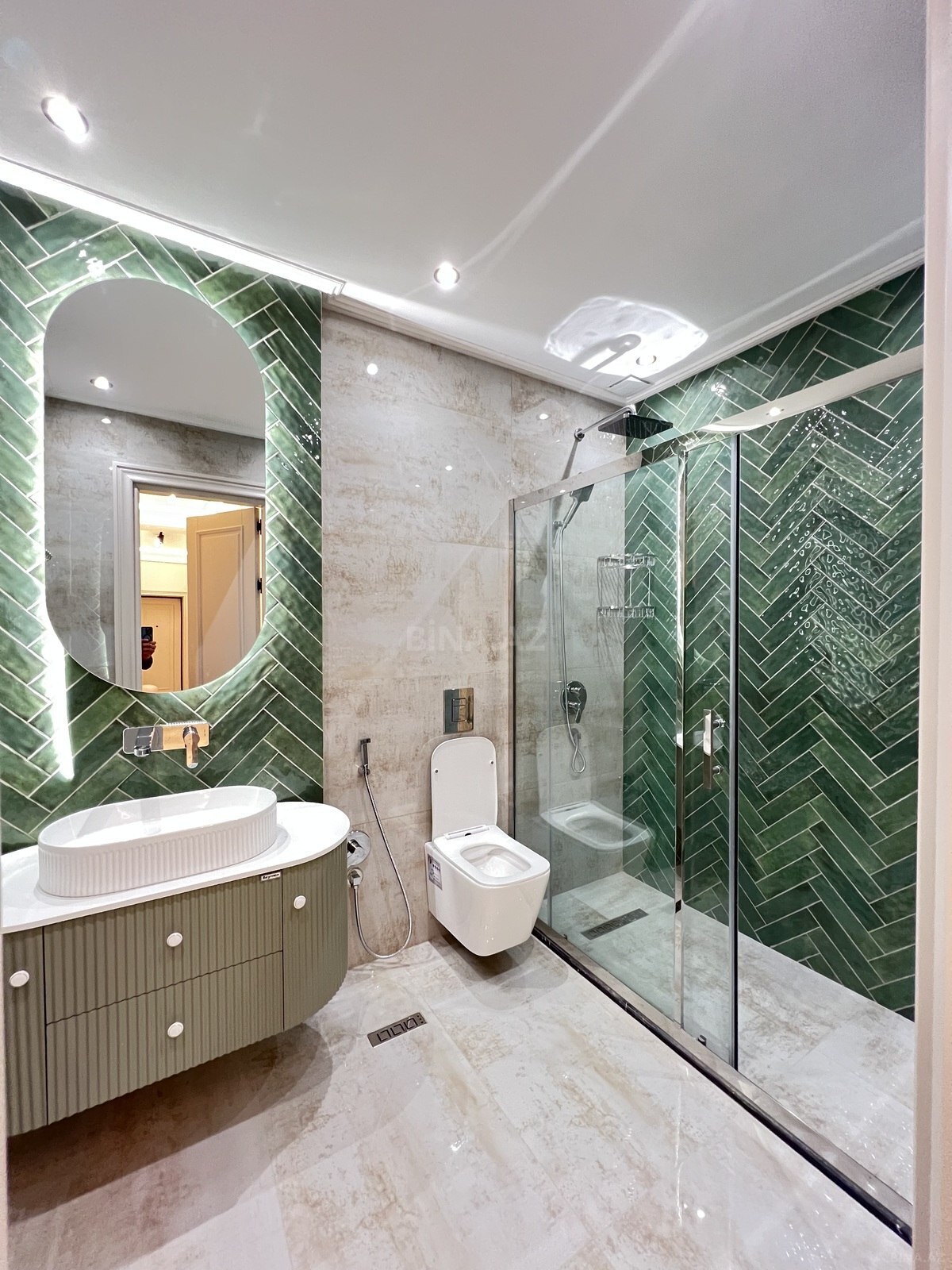 3-комн. новостройка - м. Элмляр Академиясы - 120 м² (16)