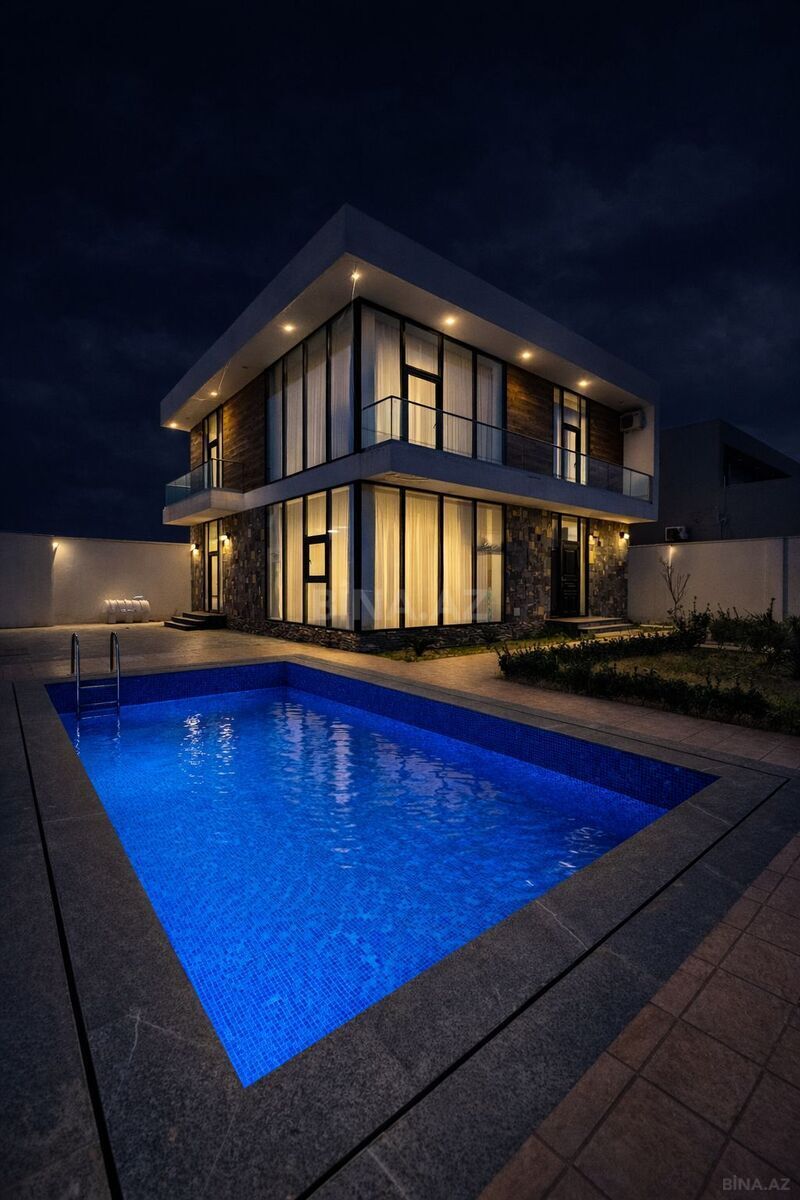 4 otaqlı həyət evi/bağ evi - Şüvəlan q. - 210 m² (19)