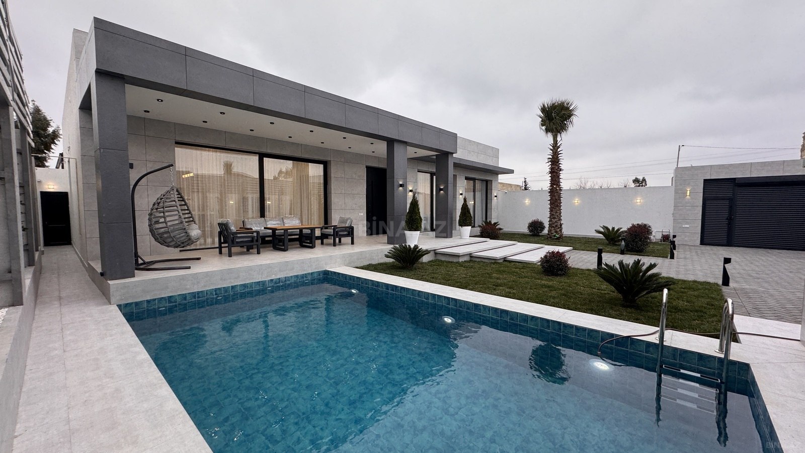 5 otaqlı həyət evi/bağ evi - Mərdəkan q. - 250 m² (7)