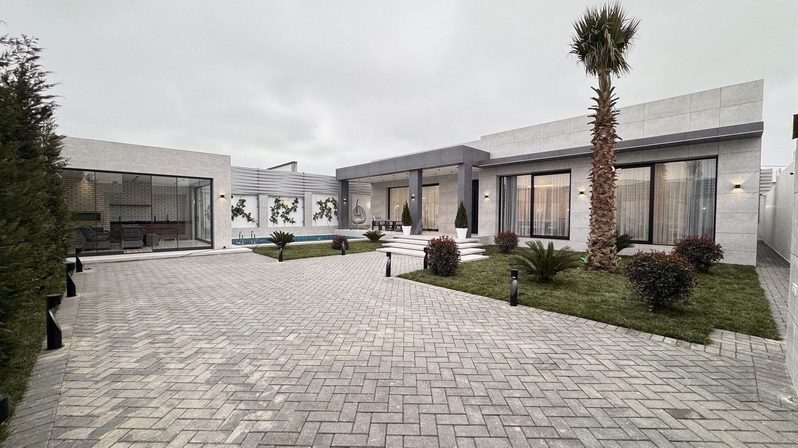 5 otaqlı həyət evi/bağ evi - Mərdəkan q. - 250 m² (1)