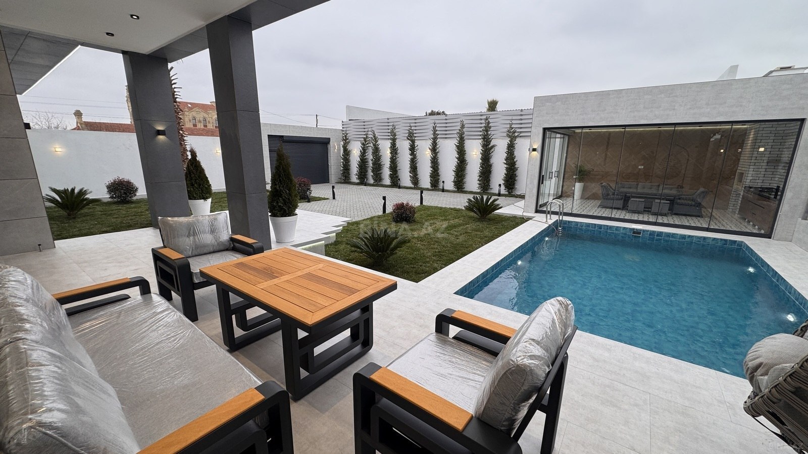 5 otaqlı həyət evi/bağ evi - Mərdəkan q. - 250 m² (8)