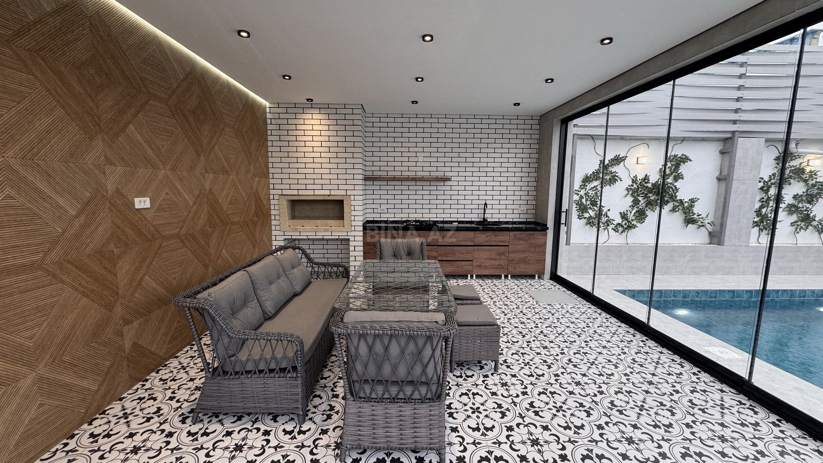 5 otaqlı həyət evi/bağ evi - Mərdəkan q. - 250 m² (4)