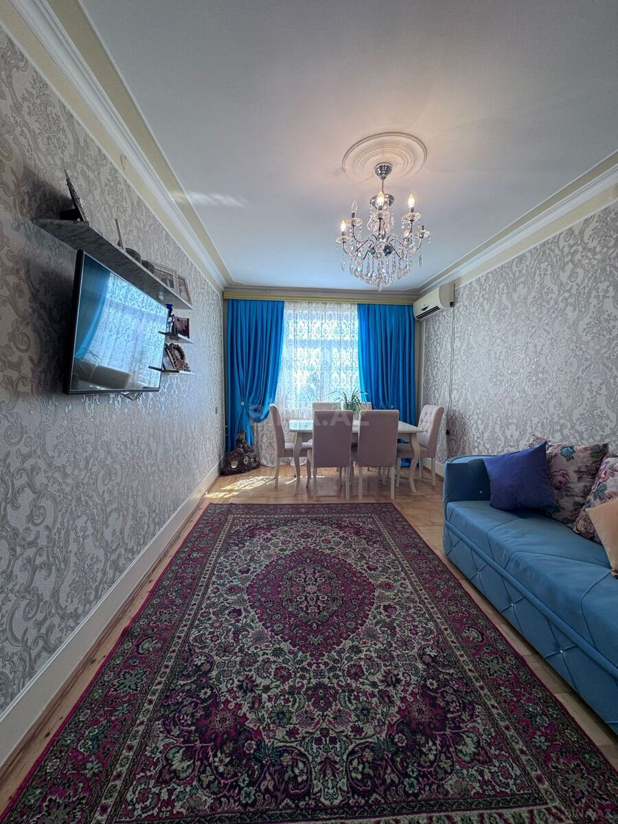 3 otaqlı köhnə tikili - Yeni Günəşli q. - 74 m² (2)