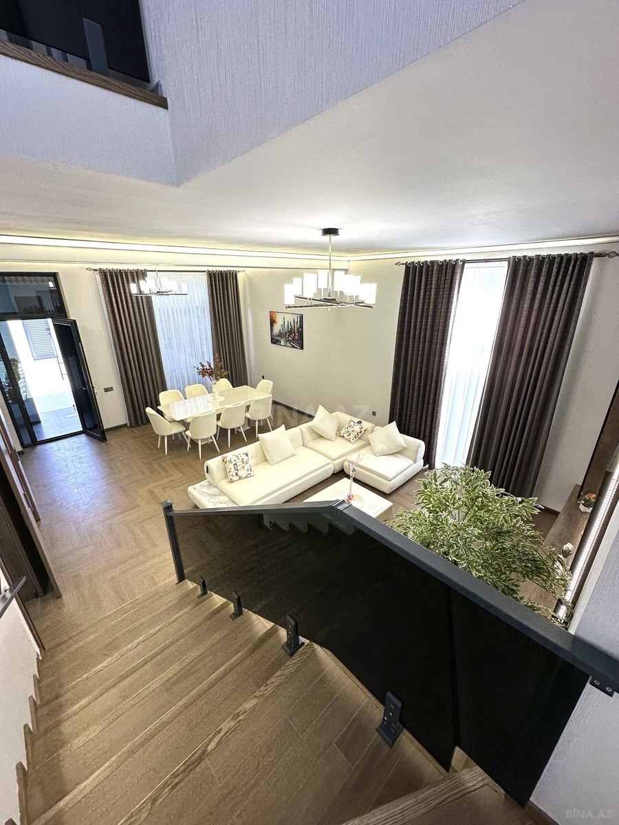 5 otaqlı həyət evi/bağ evi - Şüvəlan q. - 240 m² (7)