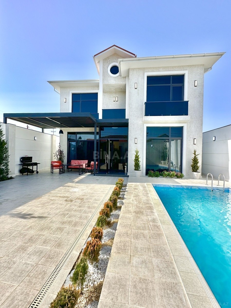 5 otaqlı həyət evi/bağ evi - Şüvəlan q. - 240 m² (1)