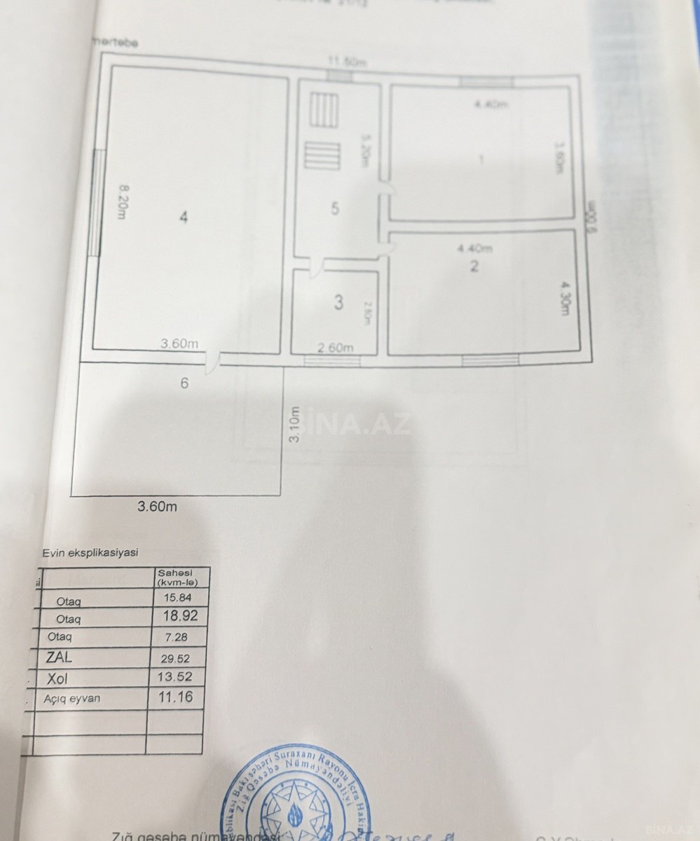 5 otaqlı həyət evi/bağ evi - Zığ q. - 263.5 m² (28)