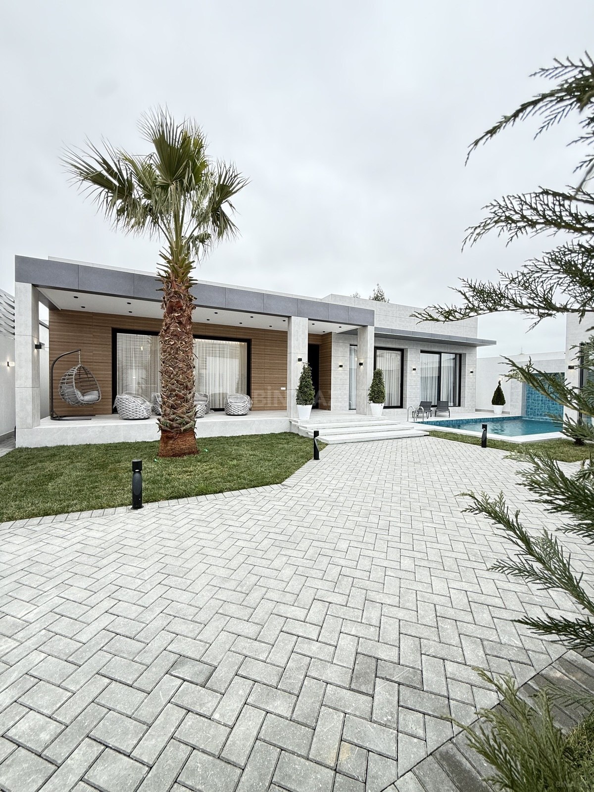 5 otaqlı həyət evi/bağ evi - Mərdəkan q. - 260 m² (8)