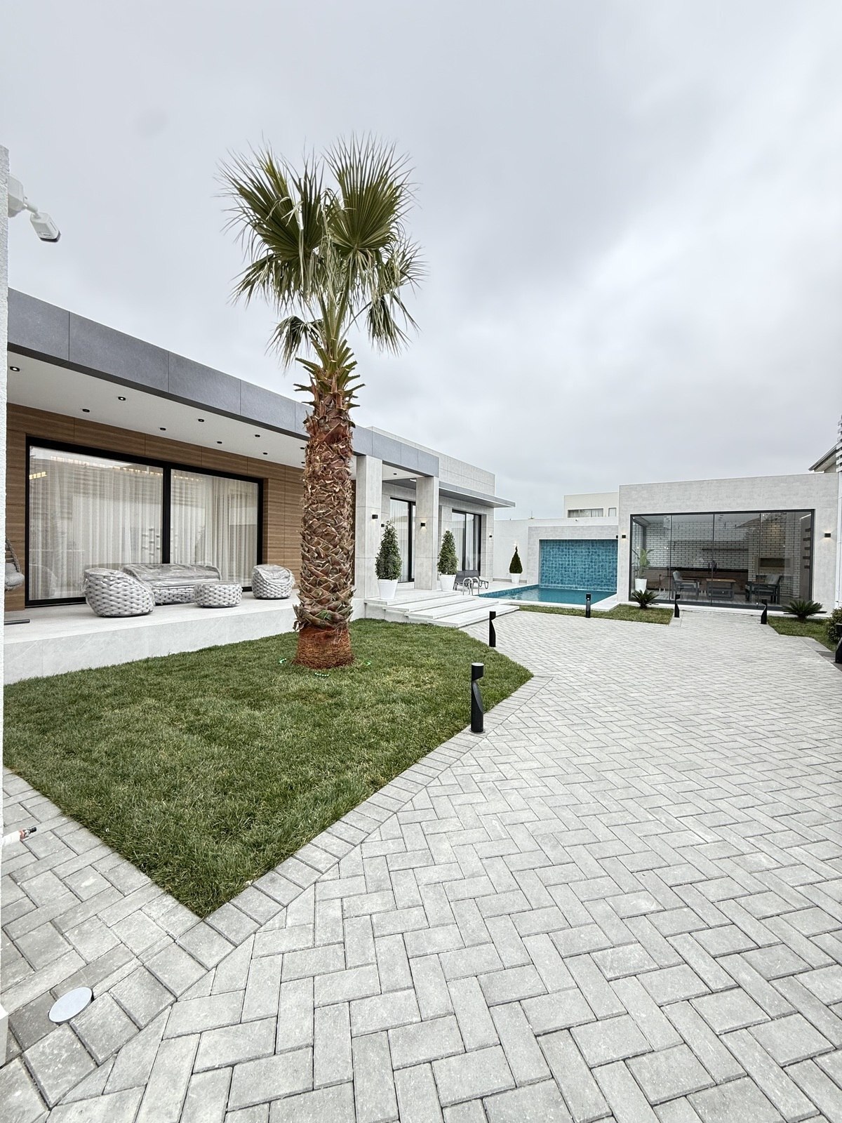5 otaqlı həyət evi/bağ evi - Mərdəkan q. - 260 m² (6)