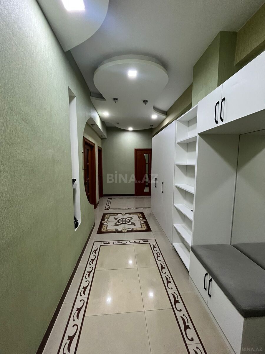3 otaqlı yeni tikili - İnşaatçılar m. - 190 m² (9)