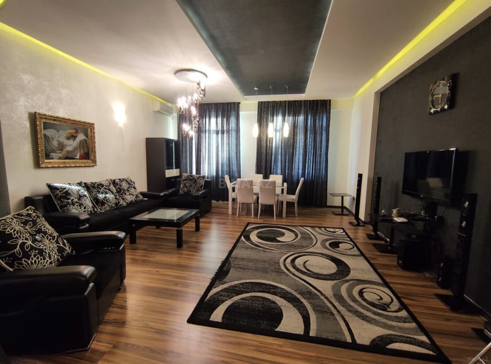 3 otaqlı yeni tikili - Nizami m. - 140 m² (1)