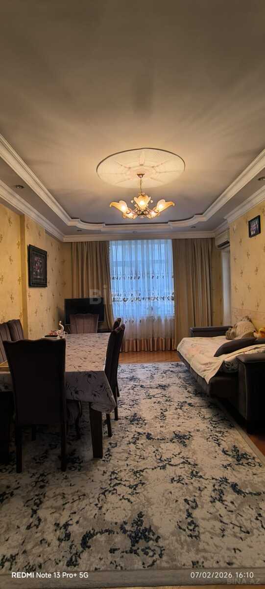 3 otaqlı yeni tikili - Həzi Aslanov m. - 103 m² (9)