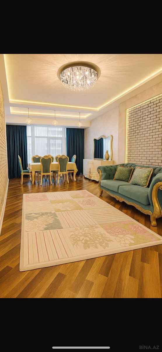 3 otaqlı yeni tikili - Elmlər Akademiyası m. - 110 m² (1)