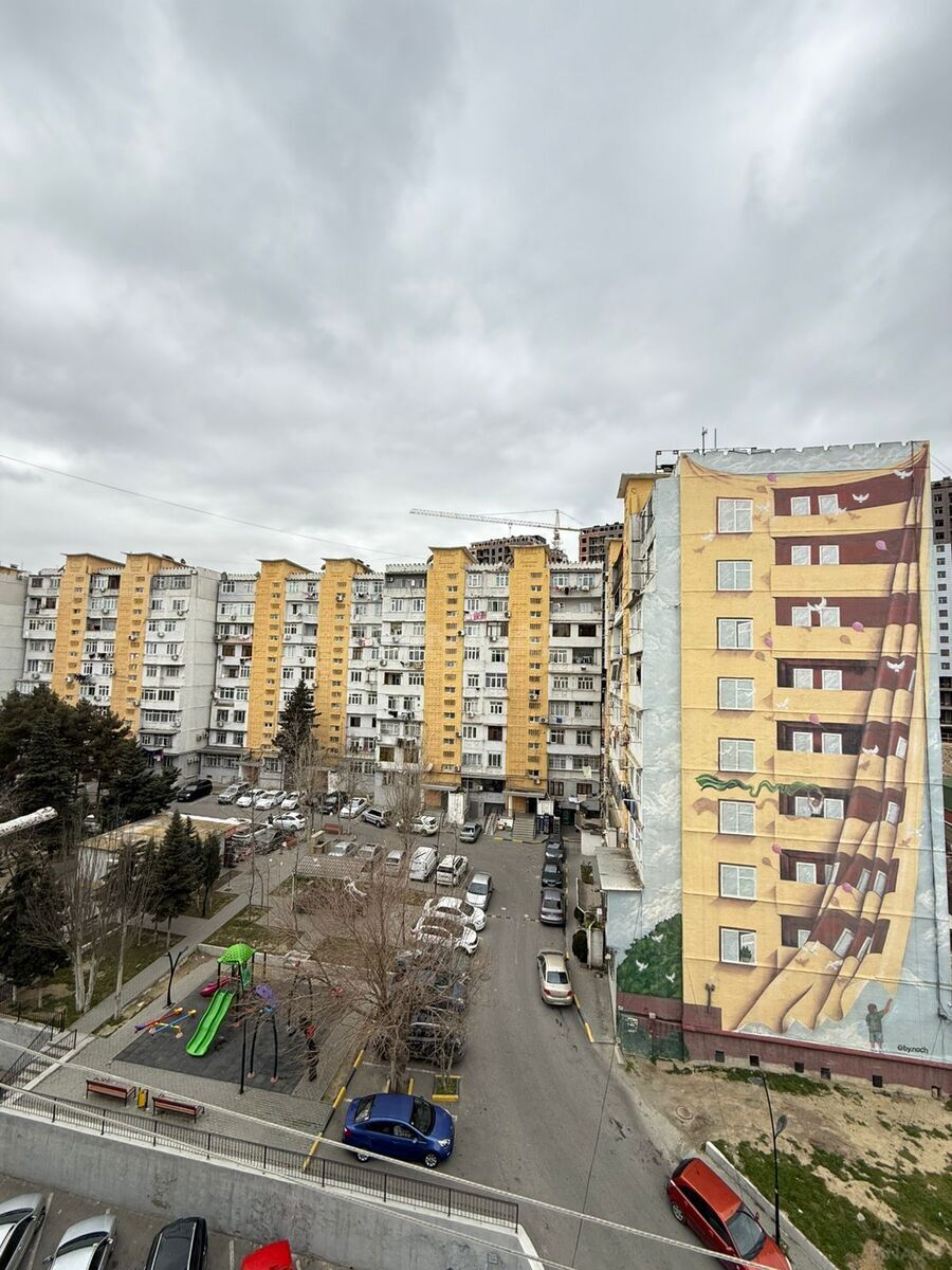 1 otaqlı köhnə tikili - Yeni Yasamal q. - 45 m² (16)