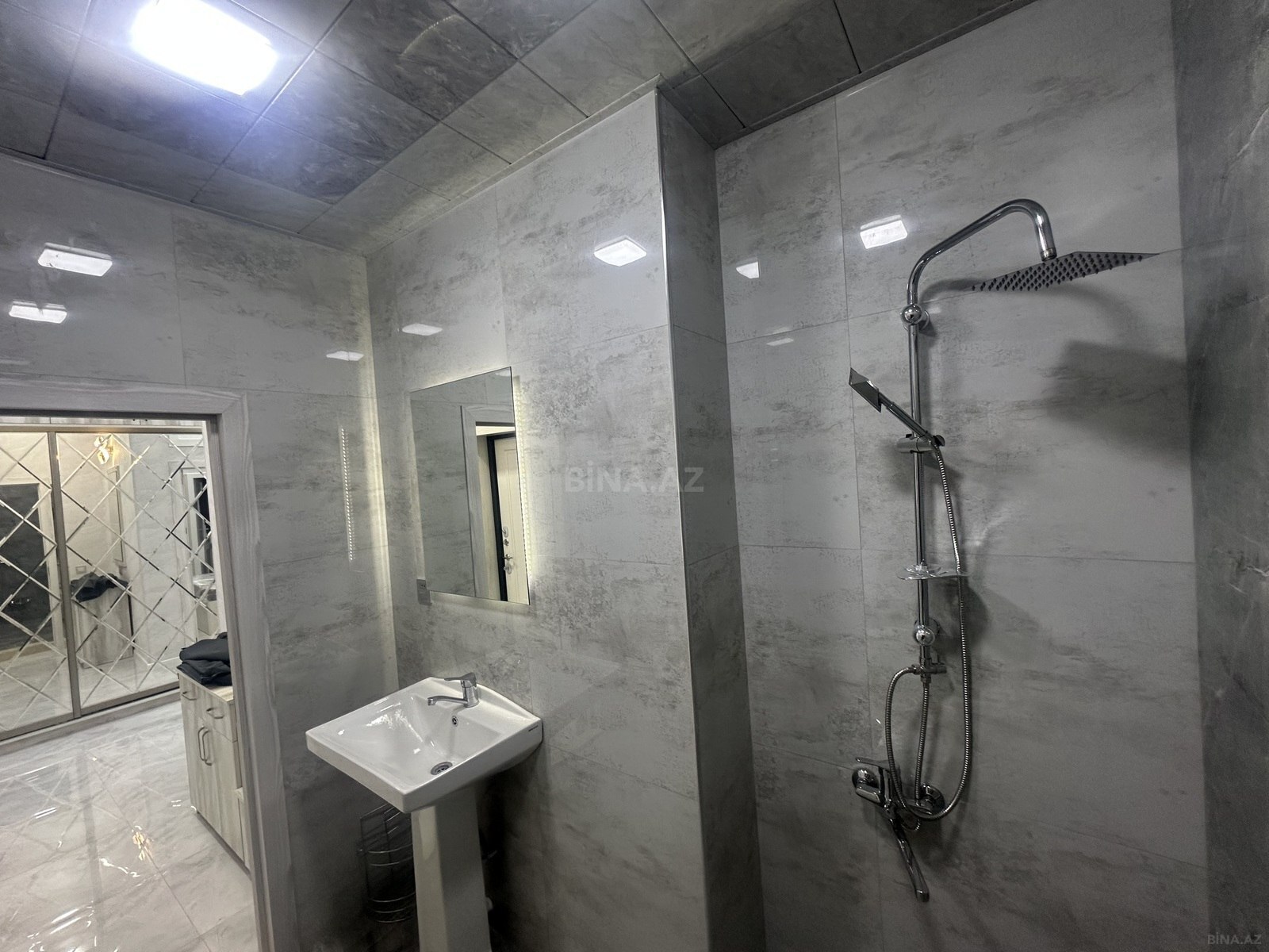 4 otaqlı yeni tikili - Neftçilər m. - 109 m² (15)