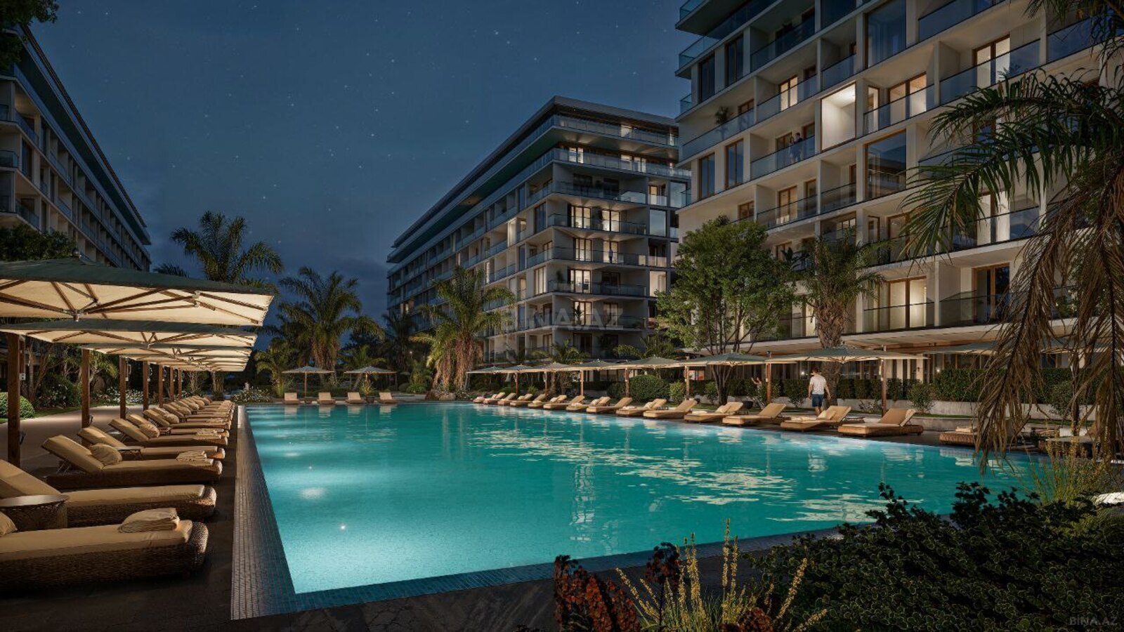 1 otaqlı yeni tikili - Nardaran q. - 50 m² (4)