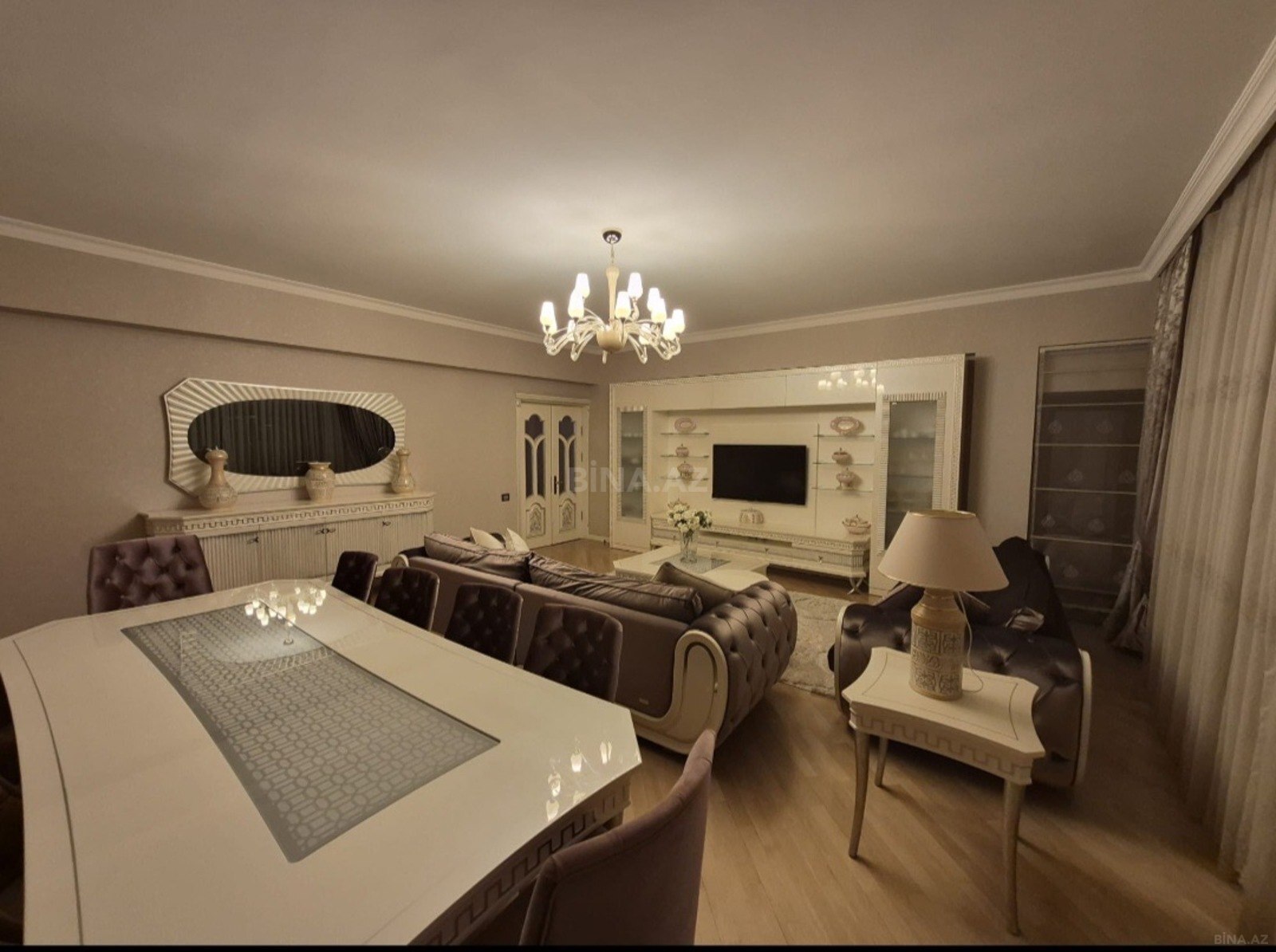 5 otaqlı yeni tikili - Şah İsmayıl Xətai m. - 225 m² (6)
