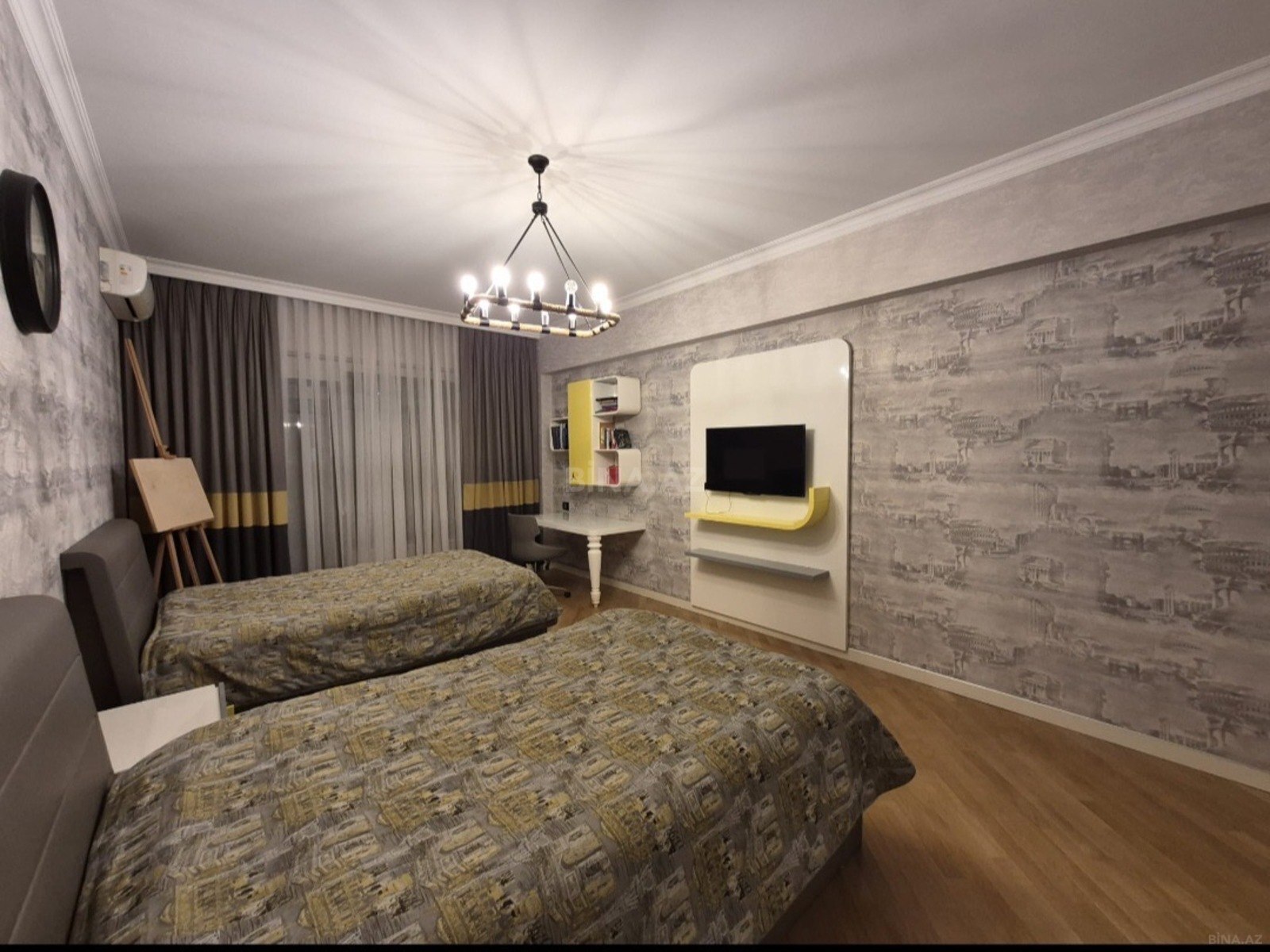 5 otaqlı yeni tikili - Şah İsmayıl Xətai m. - 225 m² (11)