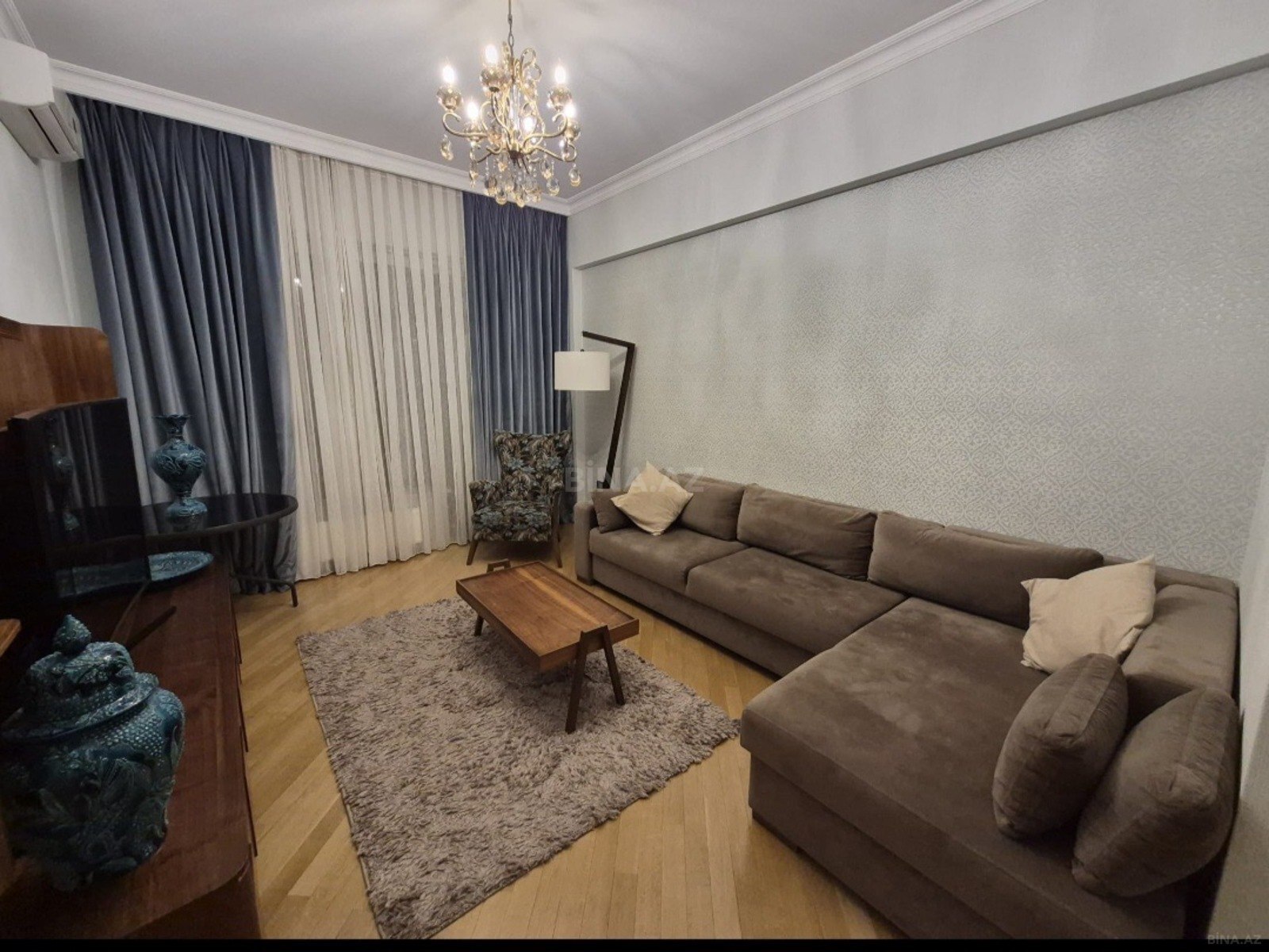 5 otaqlı yeni tikili - Şah İsmayıl Xətai m. - 225 m² (9)
