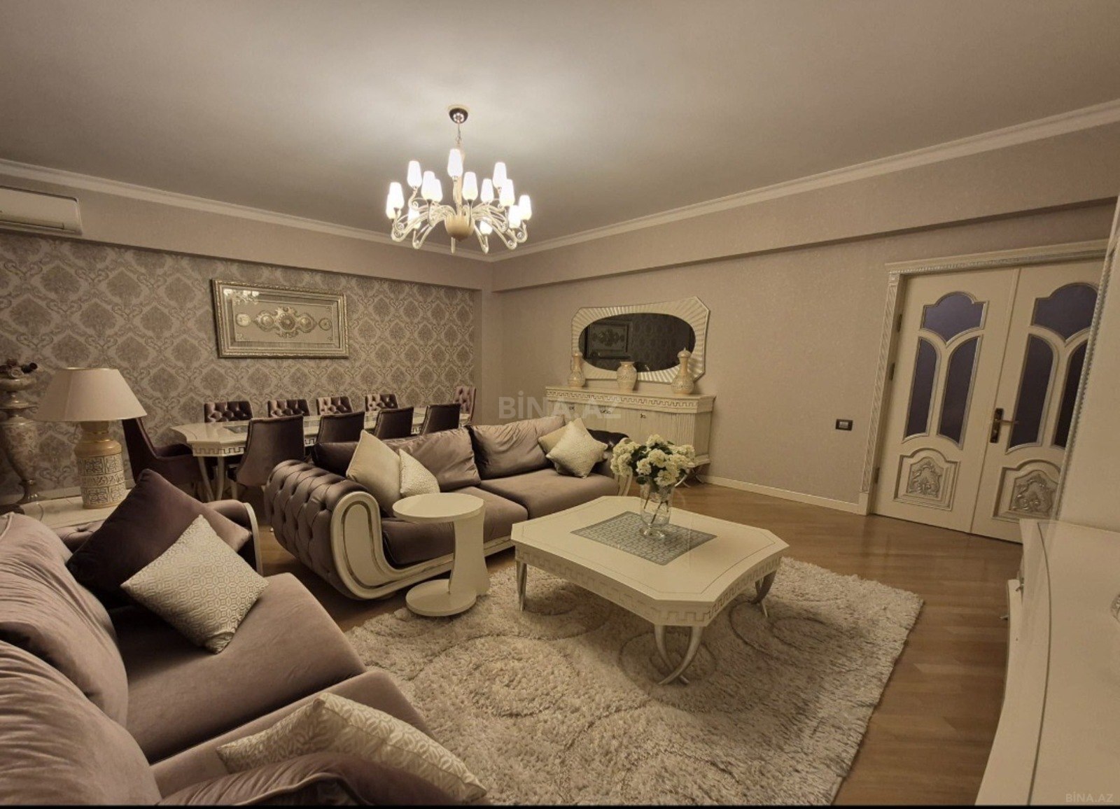 5 otaqlı yeni tikili - Şah İsmayıl Xətai m. - 225 m² (7)