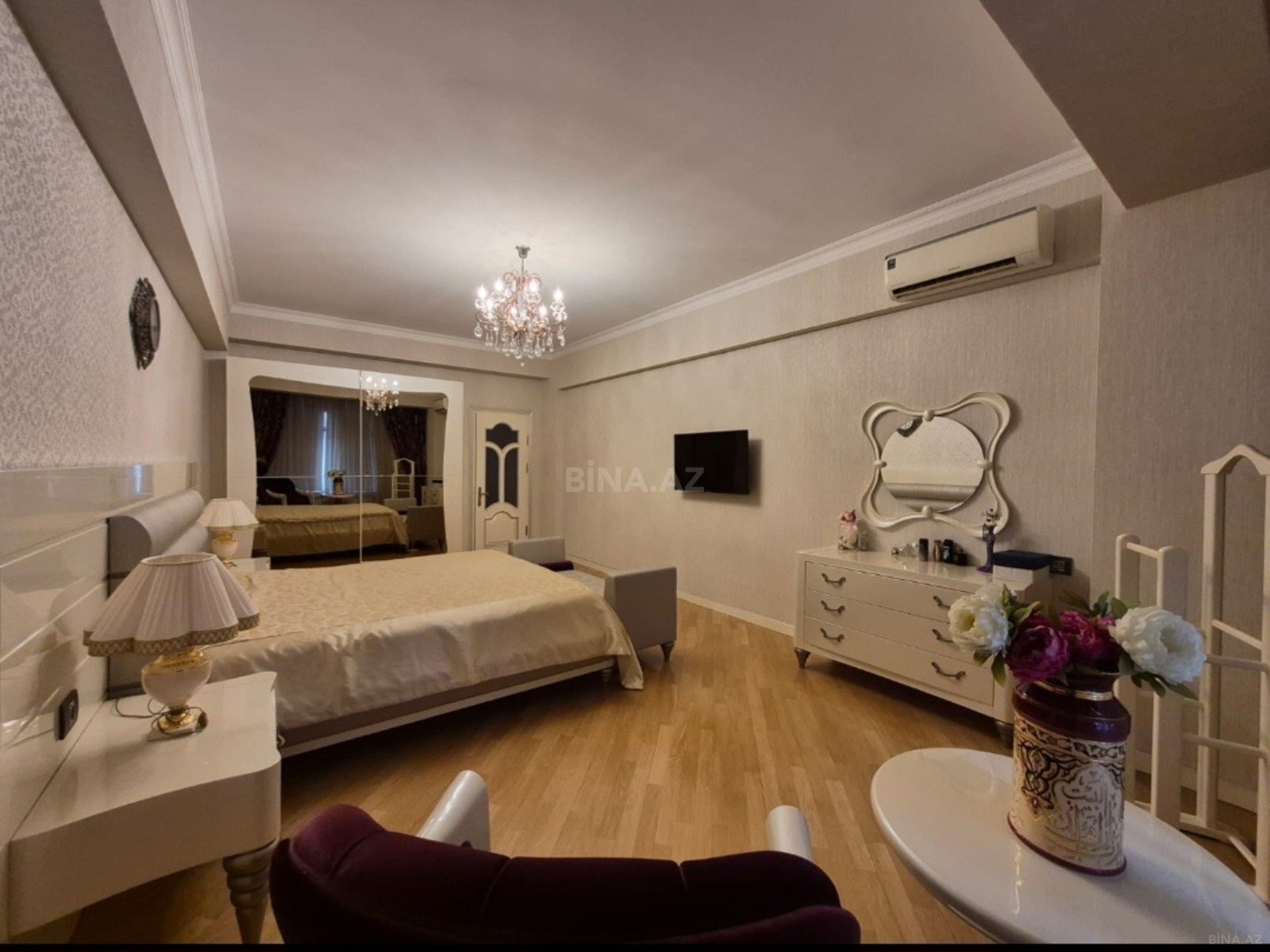 5 otaqlı yeni tikili - Şah İsmayıl Xətai m. - 225 m² (10)