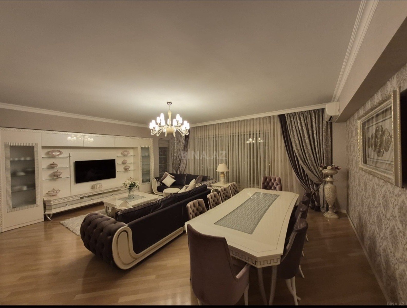 5 otaqlı yeni tikili - Şah İsmayıl Xətai m. - 225 m² (8)