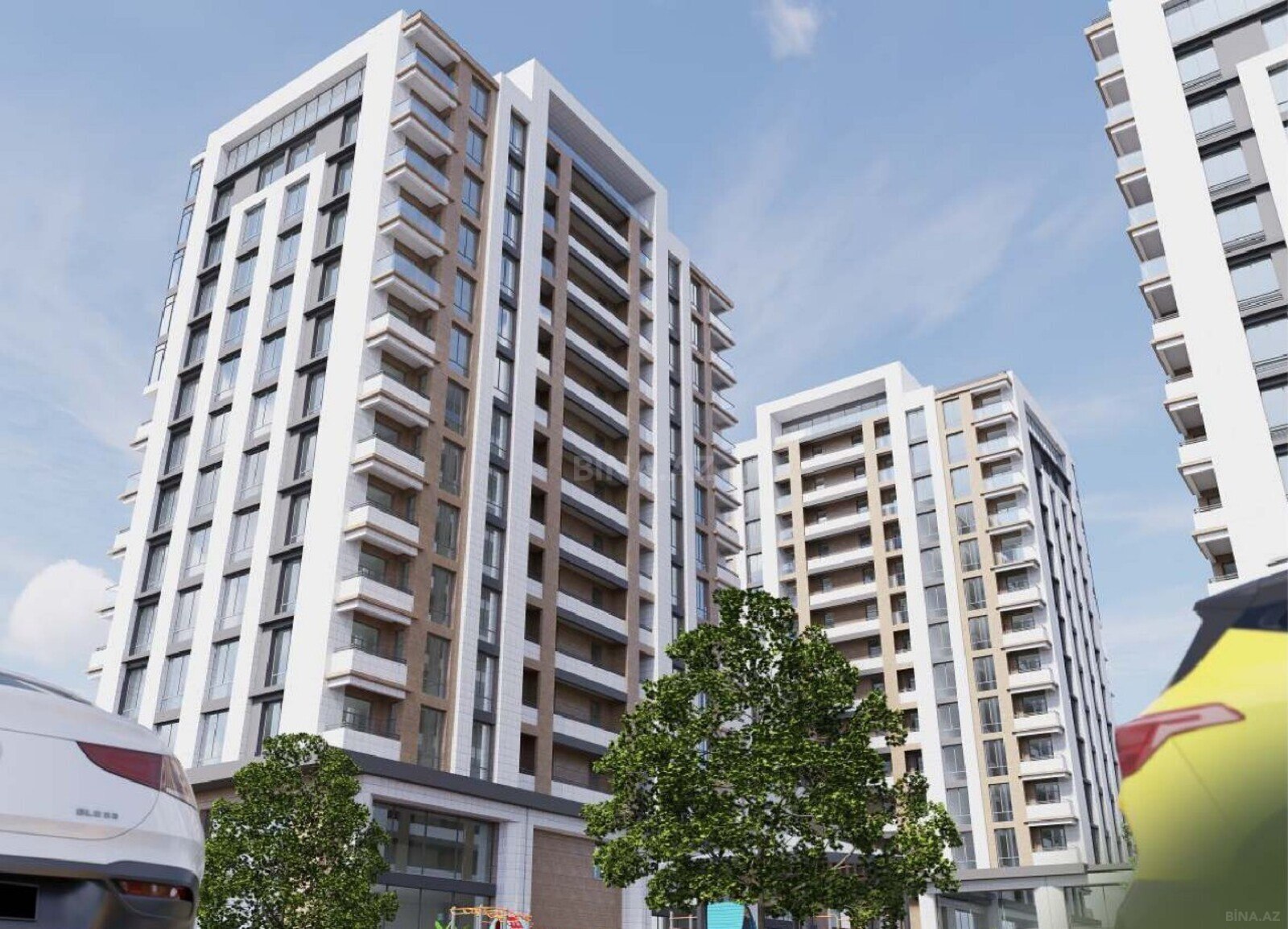 1 otaqlı yeni tikili - Nəriman Nərimanov m. - 53.4 m² (1)