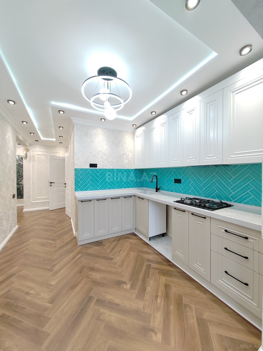 3 otaqlı köhnə tikili - Əhmədli m. - 75 m² (2)