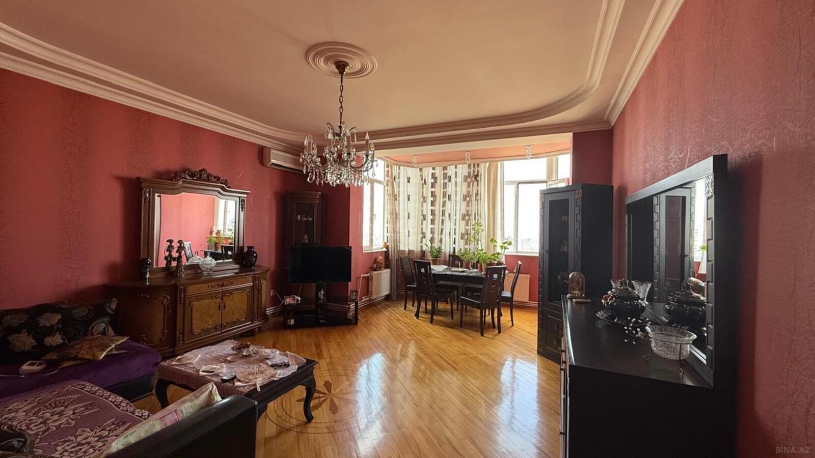 4 otaqlı yeni tikili - İnşaatçılar m. - 145 m² (1)