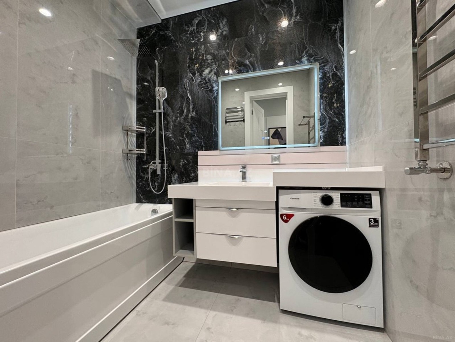 3 otaqlı yeni tikili - Nəriman Nərimanov m. - 162 m² (3)