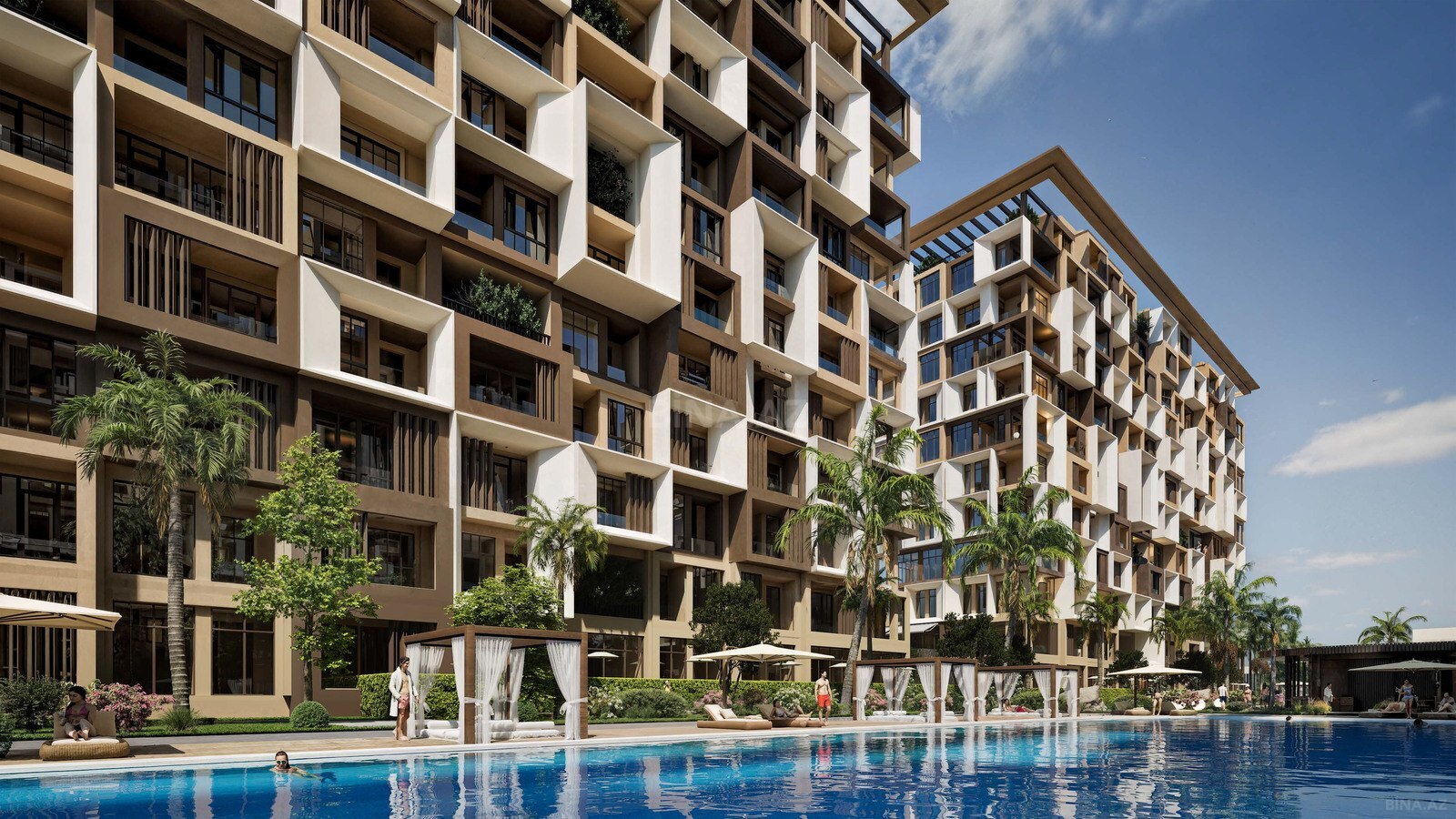 1 otaqlı yeni tikili - Nardaran q. - 44.2 m² (5)